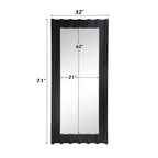 Dara - Floor Mirror - Black