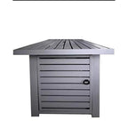 Outdoor Fire Pit Table With Lid Fuel Versatility