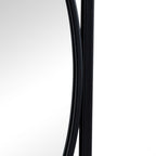 Rectangular Wall Mirrors With Frame, Home Decor For Living Room Bedroom Entryway - Black