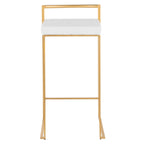 Fuji - Contemporary / Glam & Quality Construction Barstool