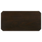 Amaro 3-piece Coffee and End Table Set Dark Brown