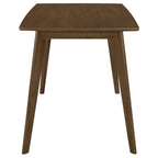 Kersey 5-piece Rectangular Dining Table Set Chestnut