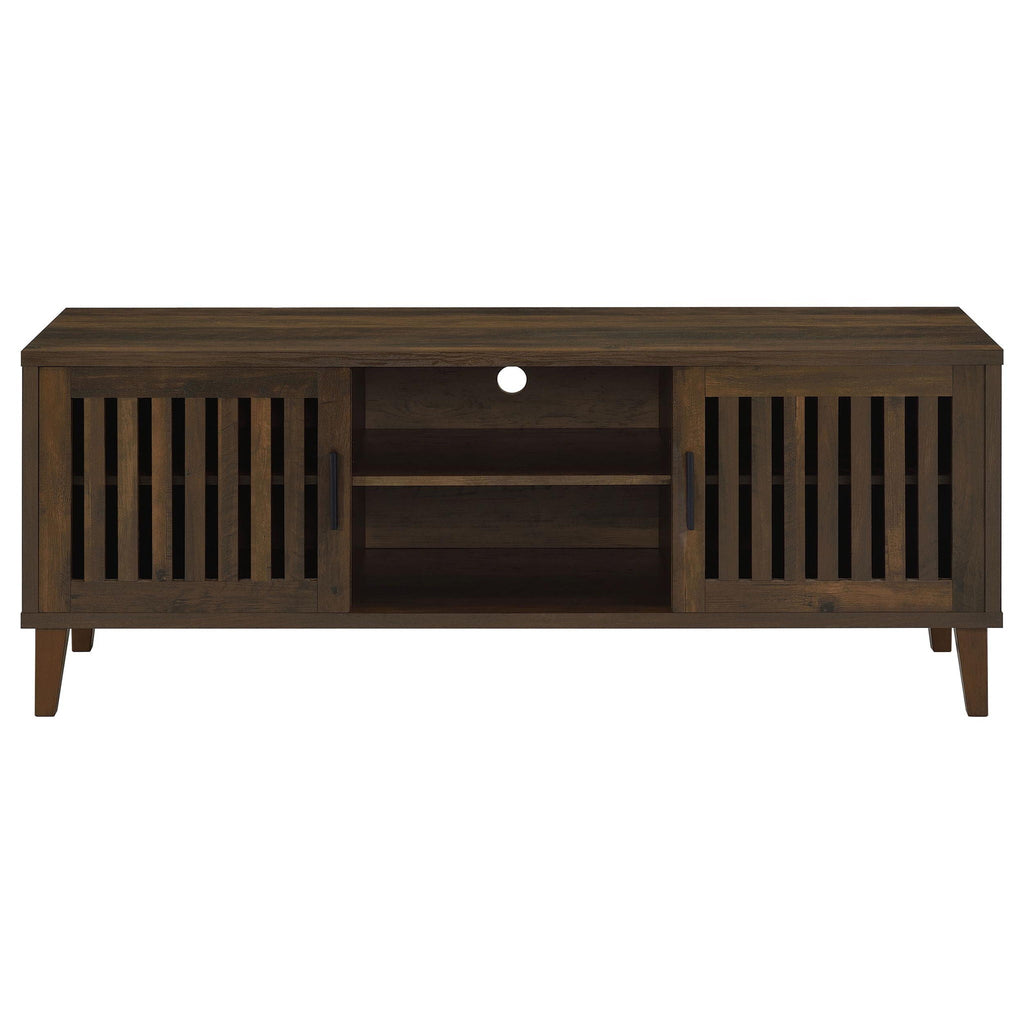Sedona 2-door Engineered Wood 60-inch TV Stand Dark Pine