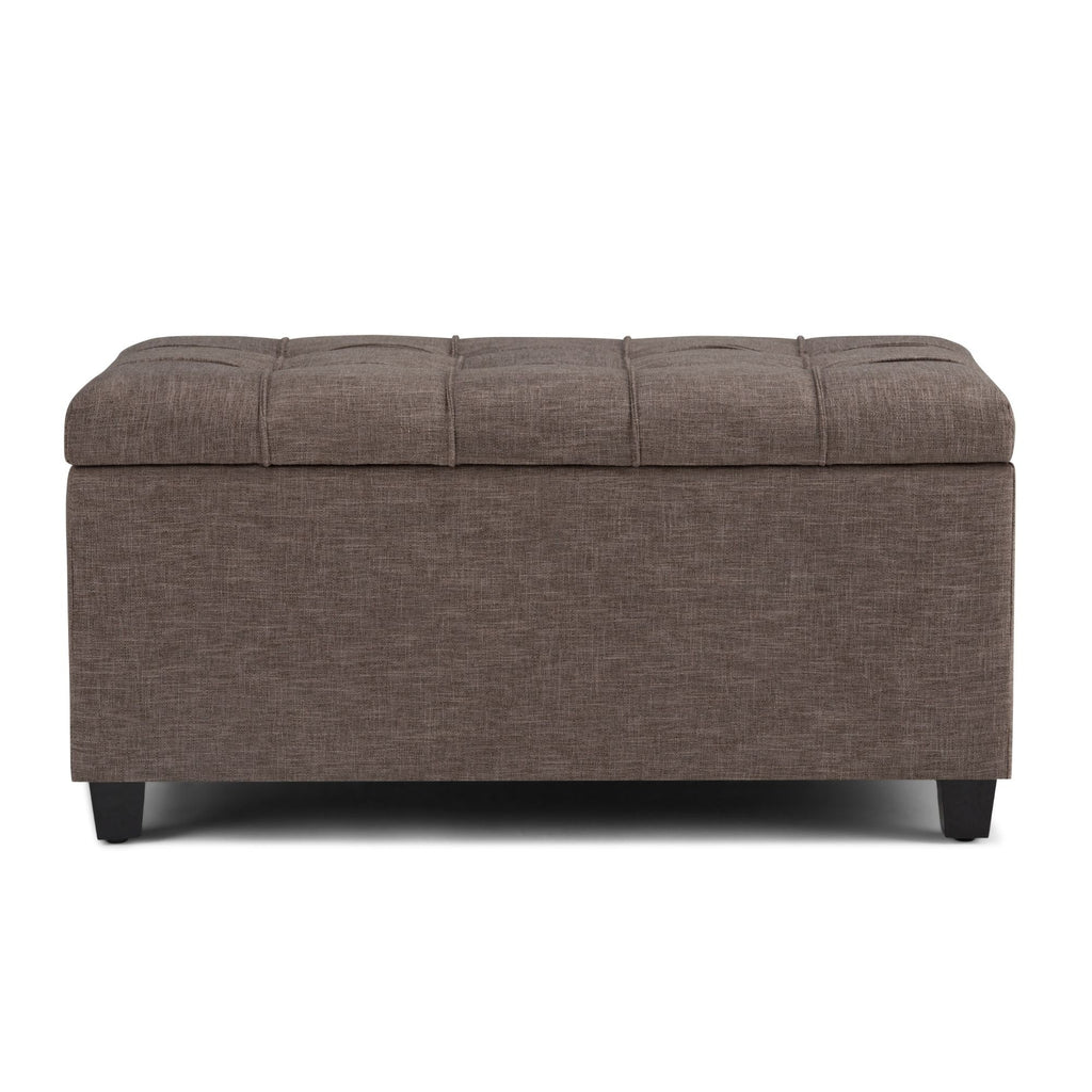 Sienna - Upholstered Storage Ottoman Bench