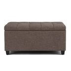Sienna - Upholstered Storage Ottoman Bench