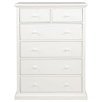 Sumerlin 6-drawer Bedroom Chest of Drawers White
