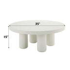Sanat - Coffee Table - White