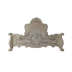 Dresden - Queen Bed - Synthetic Leather & Bone White