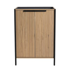 Contemporary Freestanding Bathroom Vanity With Adjustable Shelves