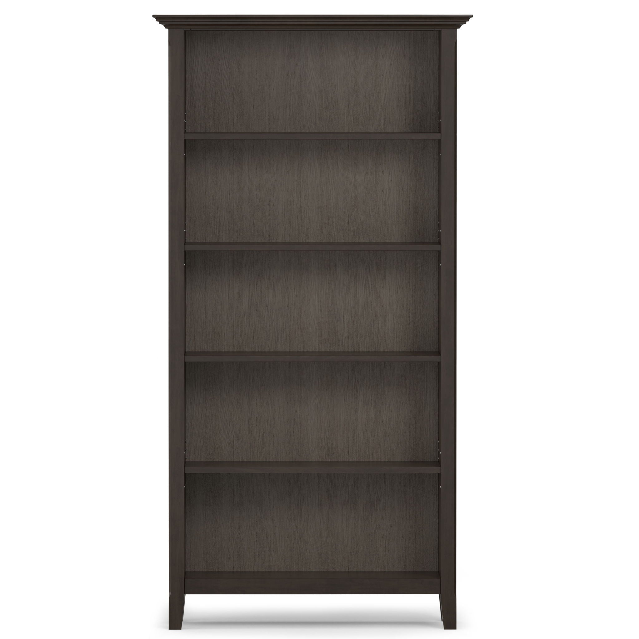 Amherst - 5 Shelf Bookcase, Handcrafted