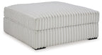 Stupendous - Oversized Accent Ottoman - Alloy