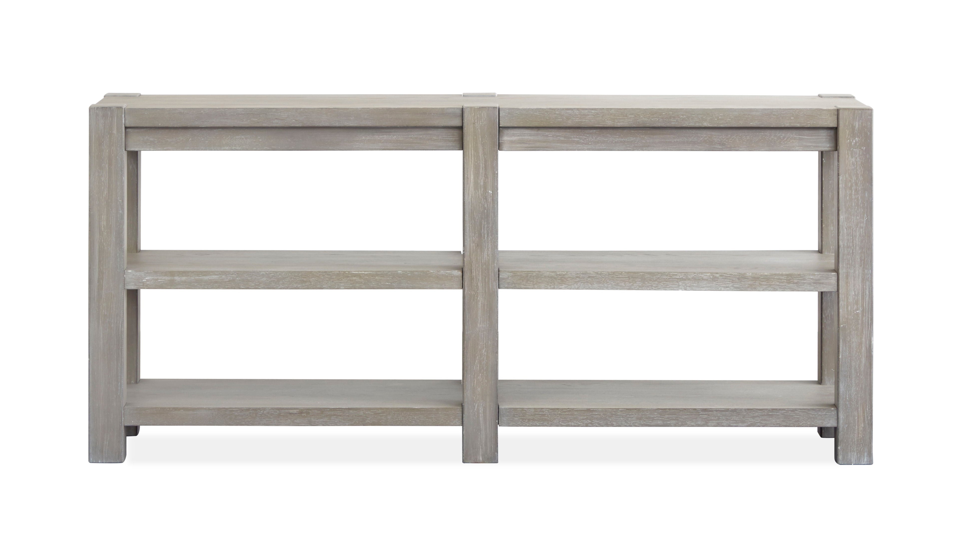 Burgess - Rectangular Sofa Table - Calico Gray