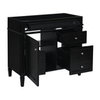 Bathroom Vanity With 2 Drawers And Tip-Out Drawer, Storage Cabinet