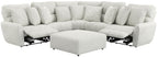 Majesty - Deep Seating Power Reclining Sectional And Ottoman