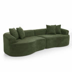 4 Seater Curved Cloud Sectional Sofa
