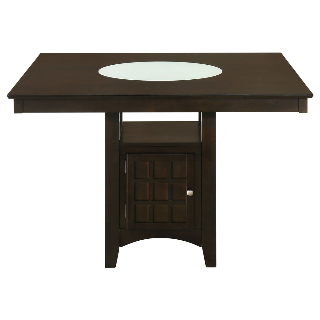 Gabriel 9-piece Square Counter Height Dining Set Cappuccino