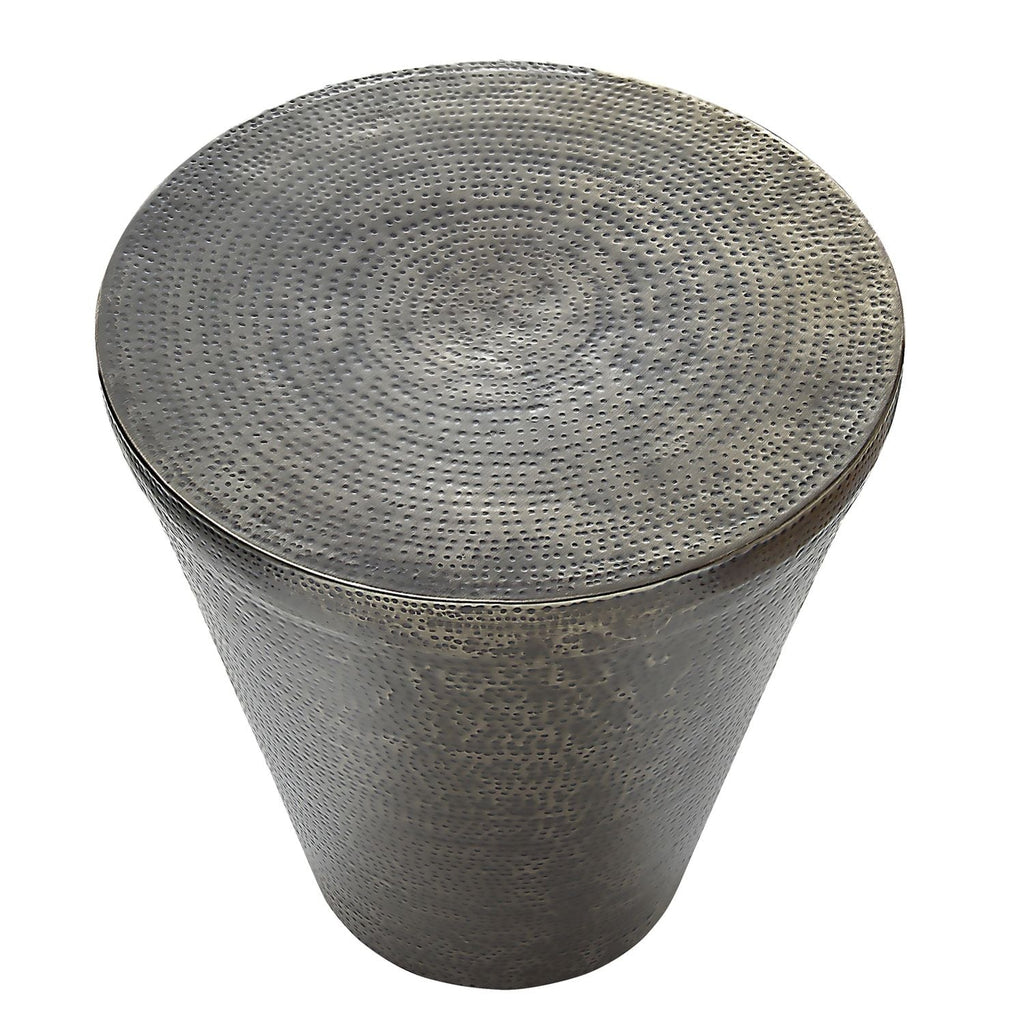 Drum Accent Side Table, Elegant Design