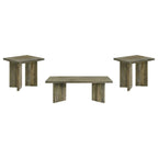 Andando 3-piece Coffee and End Table Set Mango Brown