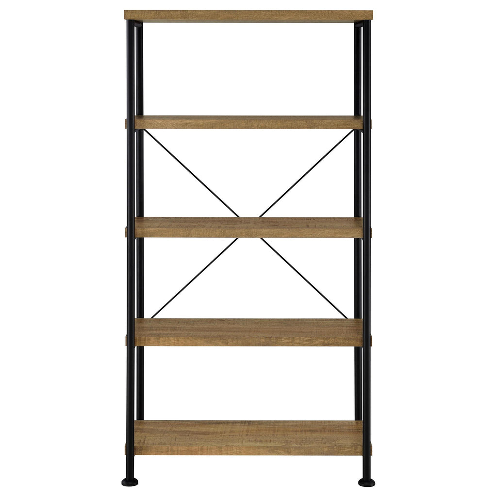 Analiese 63-inch 4-shelf Bookshelf Mango