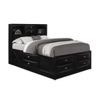 Lucille - Bed With Storage And Bookcase Headboard