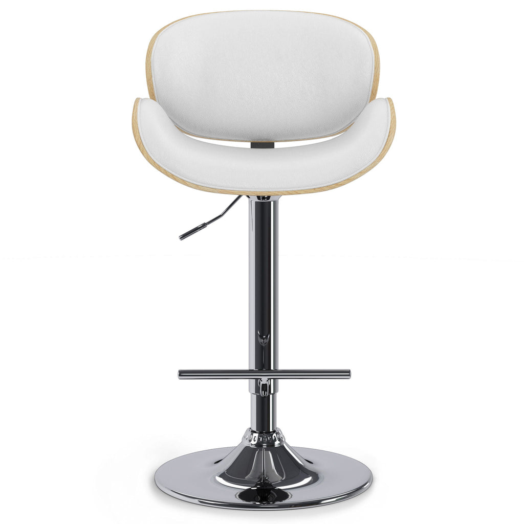 Marana - Handcrafted Bentwood Adjustable Swivel Bar Stool