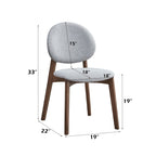 Hadasa - Side Chair, Elegant Upholstery (Set of 2)