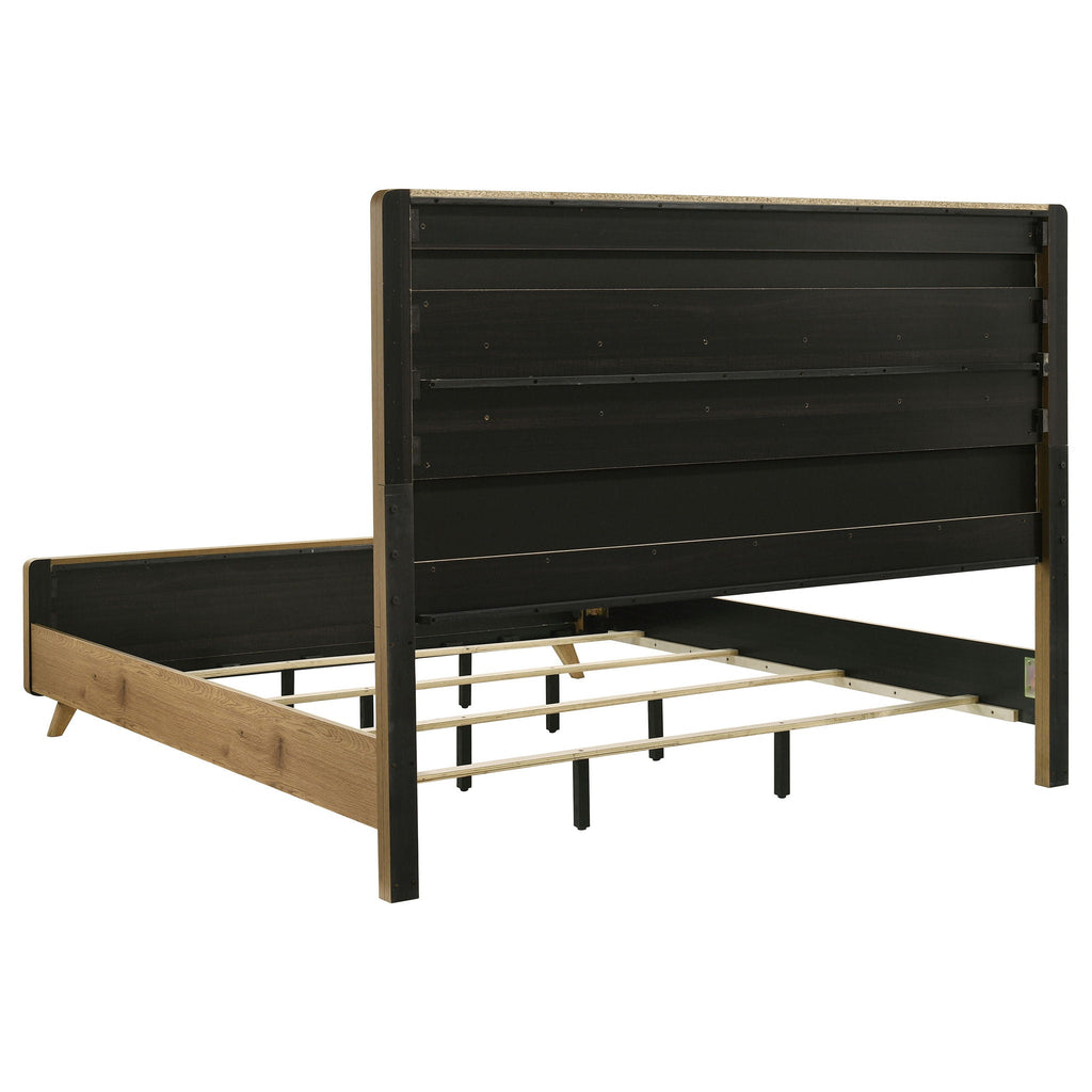 Bennett 4-piece Eastern King Bedroom Set Light Oak