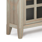 Acadian - Handcrafted Entryway Storage Cabinet
