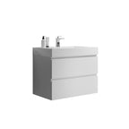 Alice - Bathroom Vanity With Large Storage, Sink, Wall Mounted