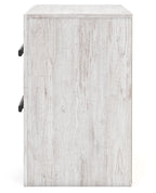 Cayboni - Two Drawer Night Stand - Whitewash