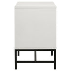 Sonora 2-drawer Nightstand Bedside Table White