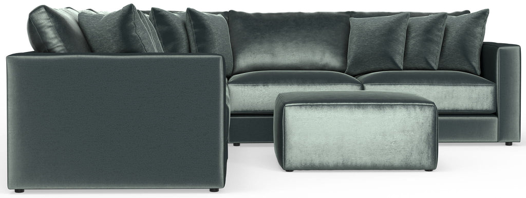 Remington - Modular Sofa And Cocktail Ottoman - Pine