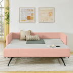 Upholstered Daybed With Pop Up Trundle