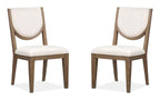 Westbourne - Upholstered Side Chair (Set of 2) - Dark Umber