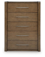 Marxmore - Five Drawer Chest - Brown