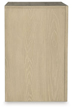 Calmoro - Three Drawer Night Stand - Gray