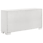 Jessica 6-drawer Dresser Snow White