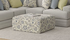 Stockbridge - Cocktail Ottoman - Denim