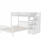 Loft Bed With Staircase And Storage
