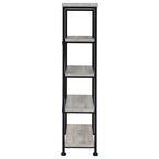 Analiese 63-inch 4-shelf Bookshelf Grey Driftwood