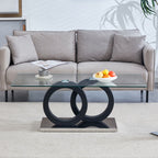 Minimalist Coffee Table - Black