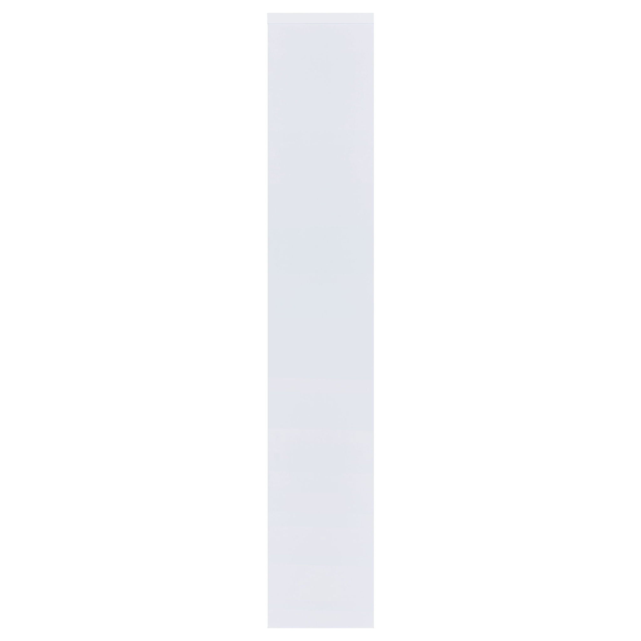 Theo 71-inch 6-shelf Bookshelf White