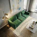Harmony - Floor Lamp With Rotary Switch Triple Spots Block Base - Gold