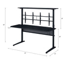 Canzi - Gaming Desk With USB - Black
