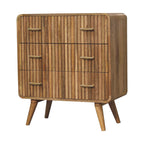 T Bar Ridged Chest - Brown