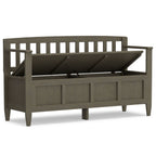 Brooklyn - Handcrafted Entryway Storage Bench