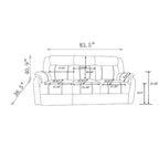 Sonet - Domino Reclining Sofas