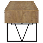 Analiese 63-inch 4-drawer Writing Desk Mango