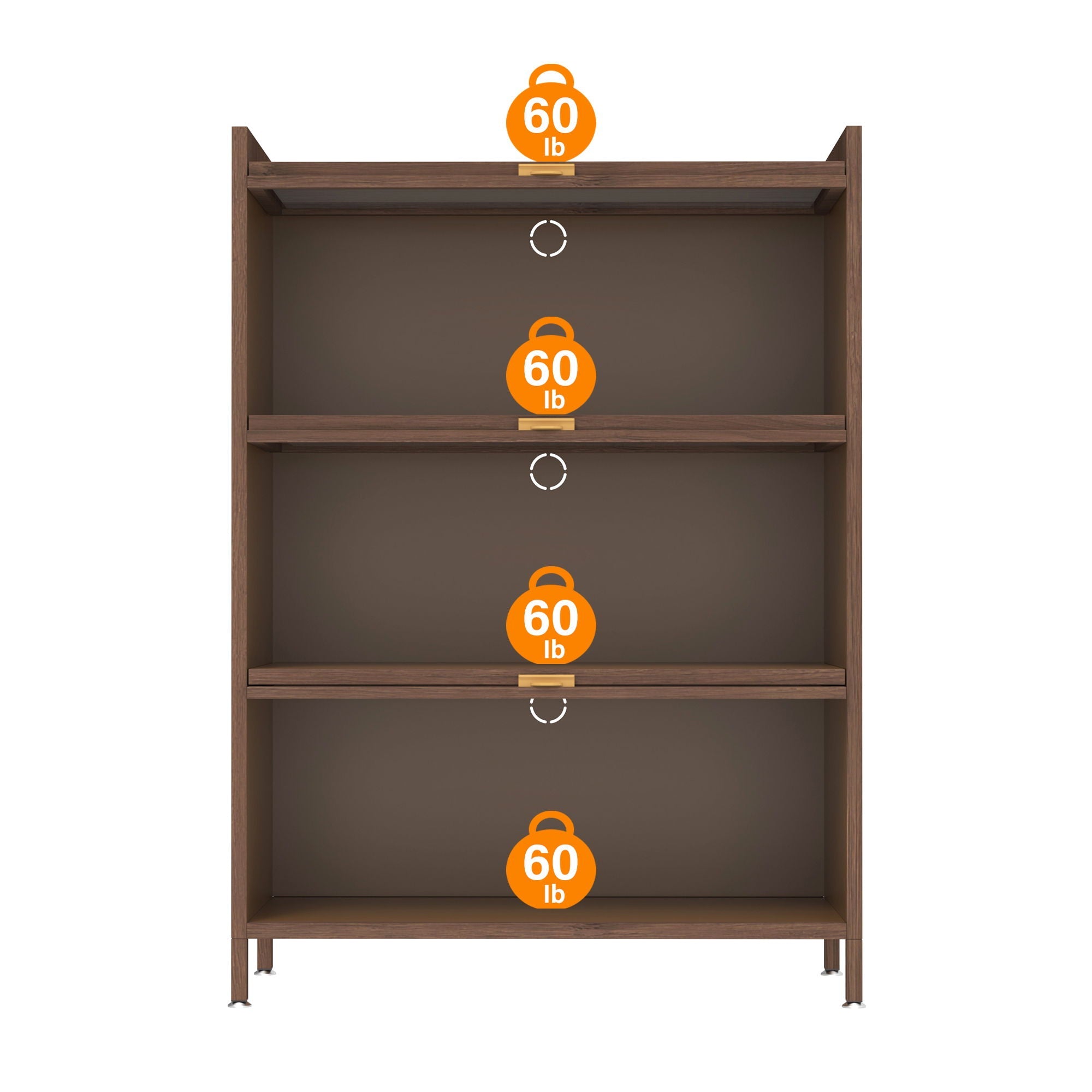 Flip Doors Cabinet, With Ample Storage Space