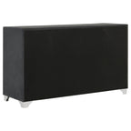 Melody 6-drawer Upholstered Dresser Grey